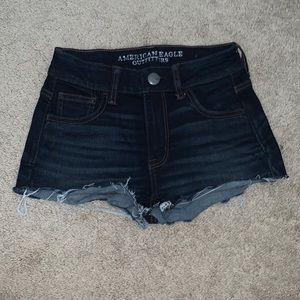 Dark Denim American Eagle Shorts!!